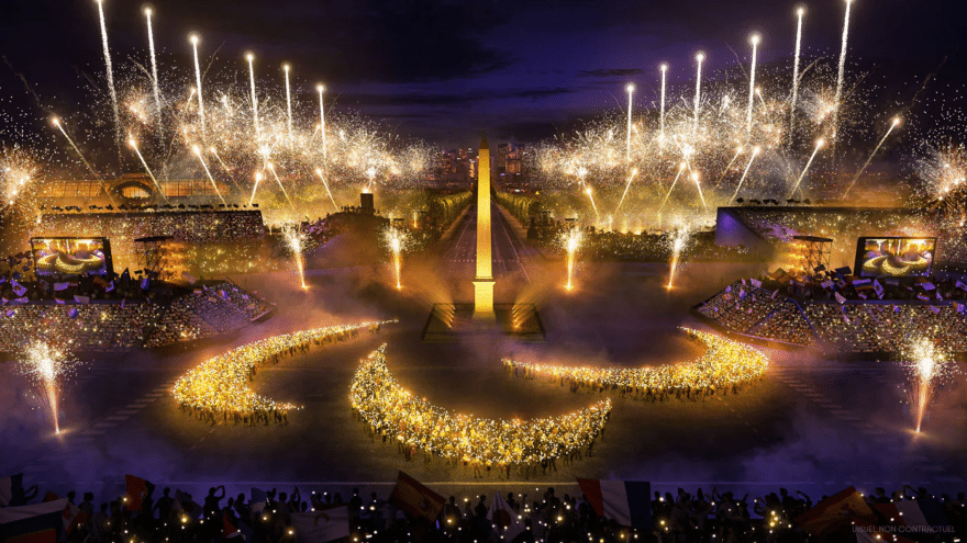 Ceremonia de apertura olímpica