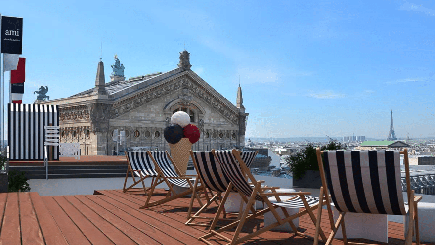 AMI Paris Galeries Lafayette