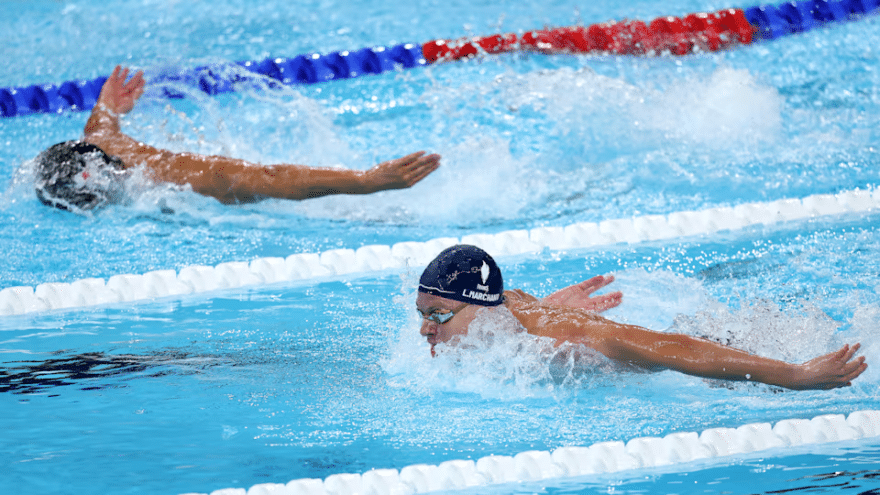 Léon Marchand Olympic Games 2024