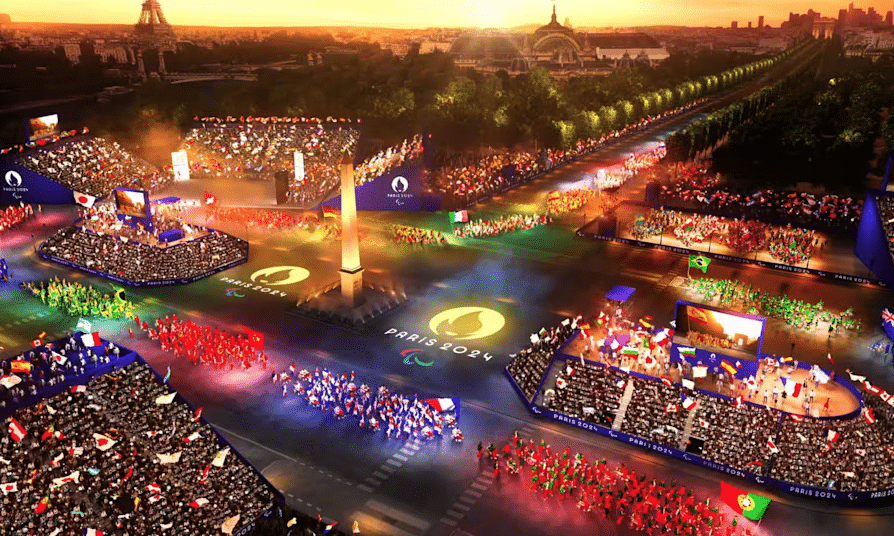 Opening of the 2024 Paralympic Games in Paris